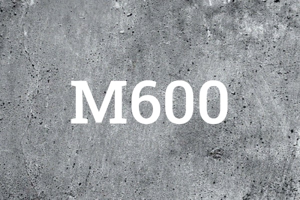 Бетон М600